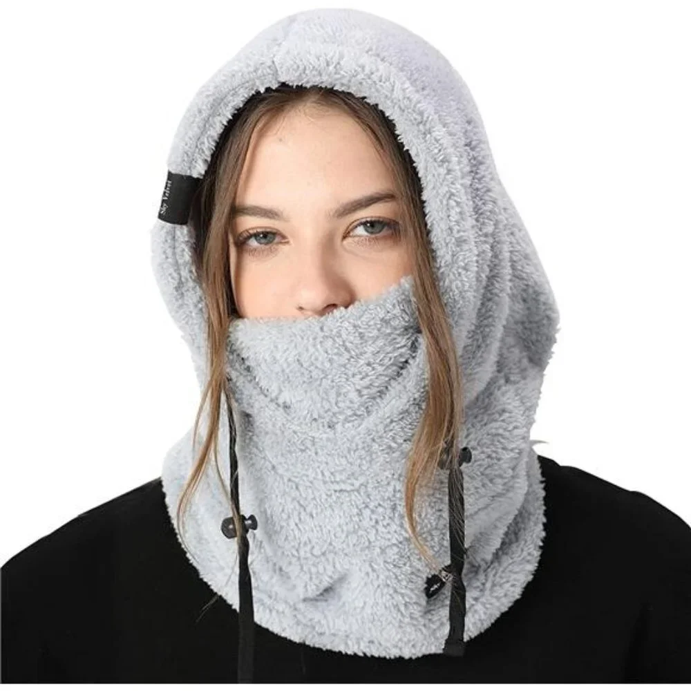 Women's Balaclava Wind-Resistant Winter Face Mask Warm Face Cover Hat Cap Scarf